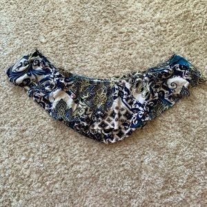 Illa illa cropped floral off the shoulder top